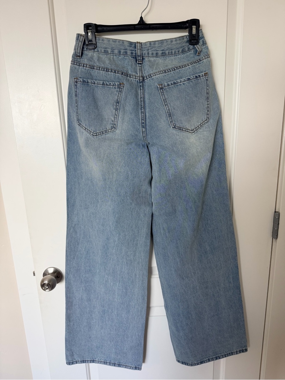 Aligrace Drawstring Wide Leg Denim - Picture 2 of 6